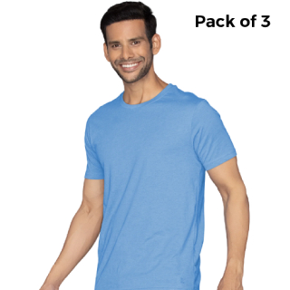 3 Cotton Rich T-shirts at Just Rs.183 Each | After Coupon  "CODEGP" & GP cashback 