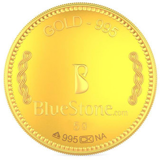 Bluestone 5 gram 24 KT Gold Coin Offer