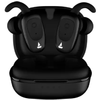 BoAt Airdopes 201 Earbuds Bluetooth Headset  (Active Black, True Wireless)