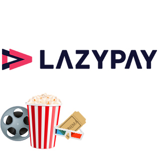 Bookmyshow Lazypay Offer : 25% Cashback via Lazy Pay on BMS Movie Tickets