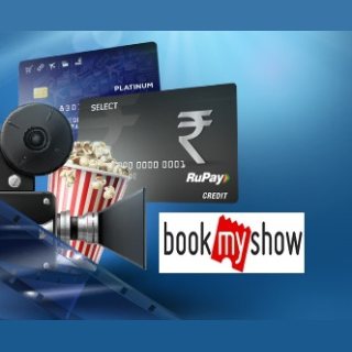 Buy 1 & get 1 free Ticket with RuPay Credit Card on Bookmyshow