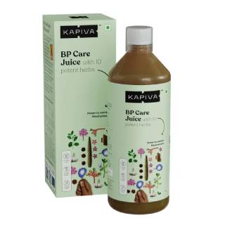 BP Care Juice  at Rs. 393 (After using coupon 'HAPPYHOUR15' + 5% Prepaid off & GP Cashback) Kapiva New Users