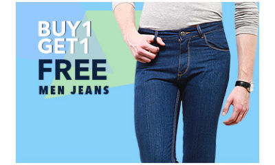 Buy 1 Get 1 Free on Men Yepme Denin Jeans