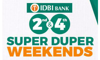 Buy 1 Get 1 Free on Tickets -  IDBI Bank Credit Cards