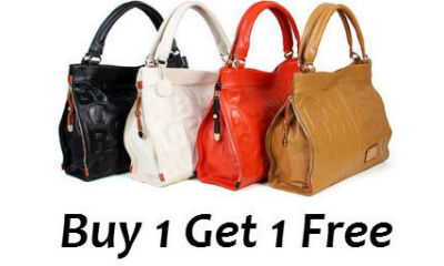 Buy 1 Get 1 Free On Women Handbags
