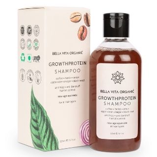 Get 52% Off on Bella Vita Organic Growth Protein Conditioning Shampoo via Coupon Code + extra GP Cashback