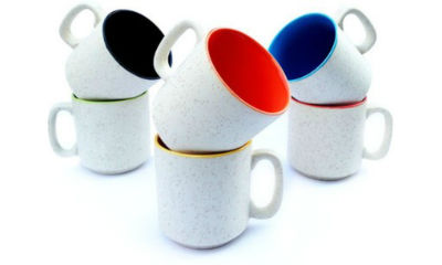 Buyer's Beach Small Staright- Multi- Color Cup Set Of 6