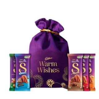 Must Buy - Warm Wishes Potli (Pack Of 6 Choc.) At Just Rs.357 | 15% Coupon Off - "JOY15"