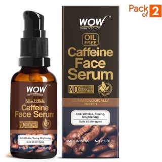 Pack of 2 Caffeine C Face Serum at Rs.569 {After Coupon: 'WOW' & 5% prepaid off)