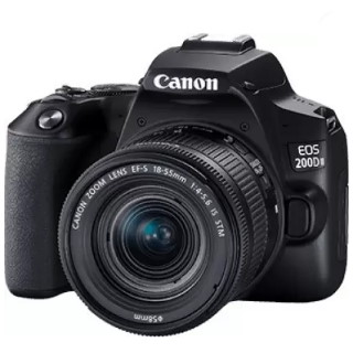Canon EOS 200D Mark II with EF-S18-55mm Lens