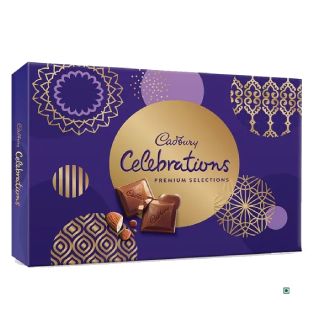 Celebrations Premium Assorted Gift Pack, 281g at Rs.375