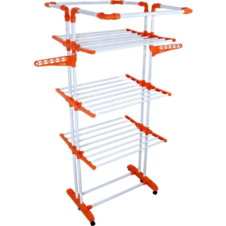Flat 62% off on Cloth Drying Stand for Balcony