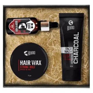 Beardo Celeb Gift Set (Oil + Facewash + Hair Wax)