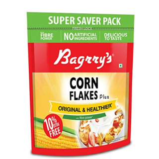 Flat 26% Off On Bagrry's Corn Flakes, 800g (with Extra 80g)