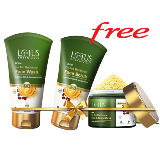 Free Ubtan De-Tan Radiance Combo worth Rs.930 on order above Rs.1099