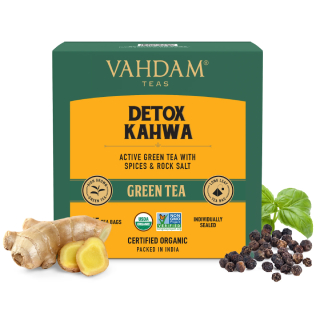 Detox Kahwa Green Tea Bags - 5 Days Pack