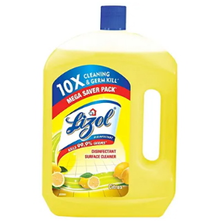 Lizol Disinfectant Floor Cleaner Citrus, 2 L at Rs.344