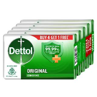 (Pack of 5) - Dettol Bathing Soap at Rs 281