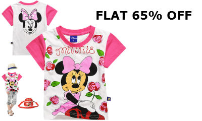 Disney Baby & Kids clothing At Flat 65% Off