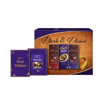 Luxurious Dark Chocolate Gift Collection (Available on 2 page of landing page)