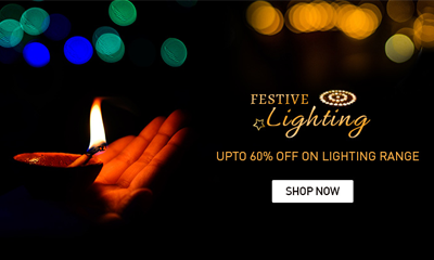 Diwali Offer - Upto 60% Off On Lighting Range
