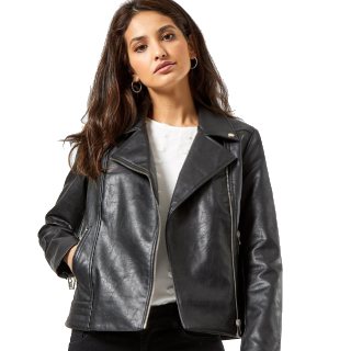 DOROTHY PERKINS Women Black Solid Tailored Jacket at Rs.4491