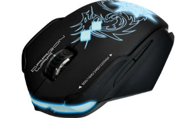 Dragon War Chaos Wired Gaming Mouse (USB, Black)