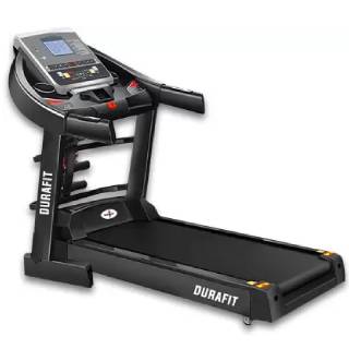 Buy Durafit Panther Multifunction 2.75 HP (Peak 5.5 HP) DC Motorized Treadmill at Rs.41749 (After Axis/ICICI Bank Cards)