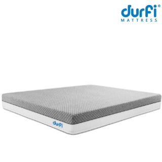 Durfi 6-inch Single Size Memory Foam Mattress (Grey, 75x36x6)