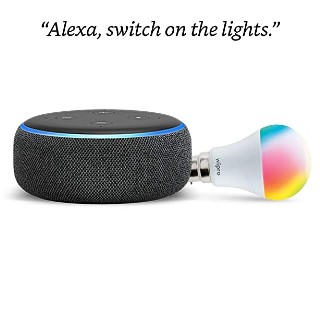 Echo Dot (3rd Gen) Smart speaker with Bulb at Rs.1999