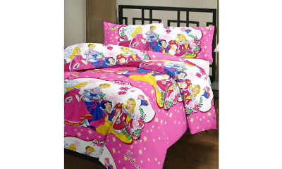 eCraftIndia Princess Design Kids Single Bed AC Blanket