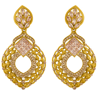 Ethnic Style Attractive Enamel Earrings: Voylla Offers