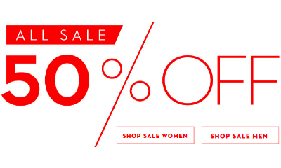 Exclusive: All Sale At 50% Off