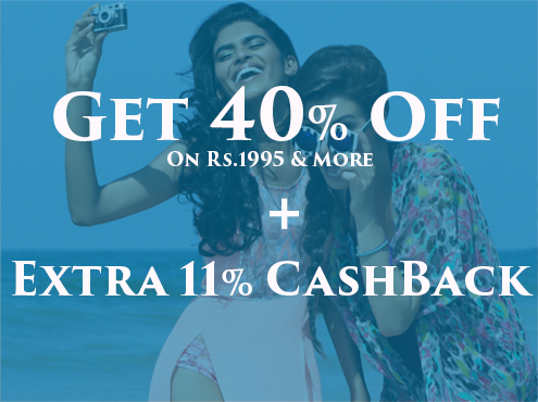 Extra 40% Off On Womenwear On Rs.1995 & Above