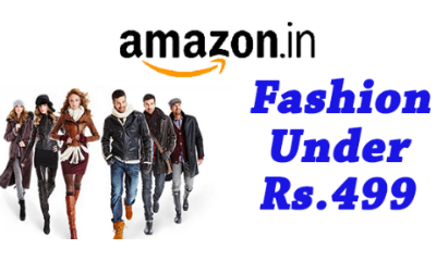 Fashion Under Rs. 499 (Clothing Shoes & Accessories)