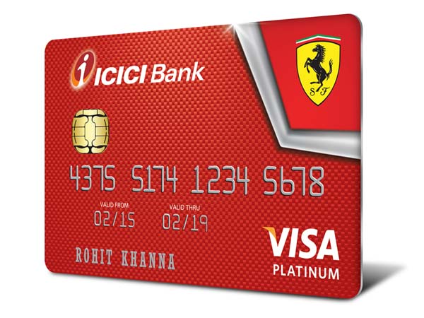 Apply ICICI Bank The Ferrari Credit Card Online