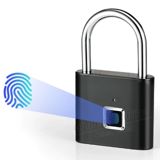 Keyless USB Rechargeable Door Lock with Fingerprint