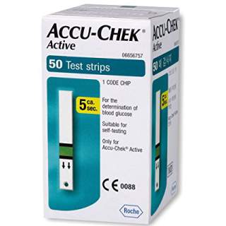 Flat 15% Off On Accu-chek Active Test Strips (50 Strips)