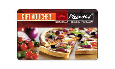 Flat 20% Off On Pizza Hut Gift Voucher