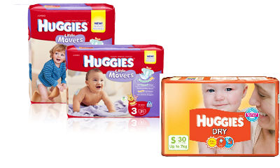 Flat 30% Off On  Huggies Baby Products
