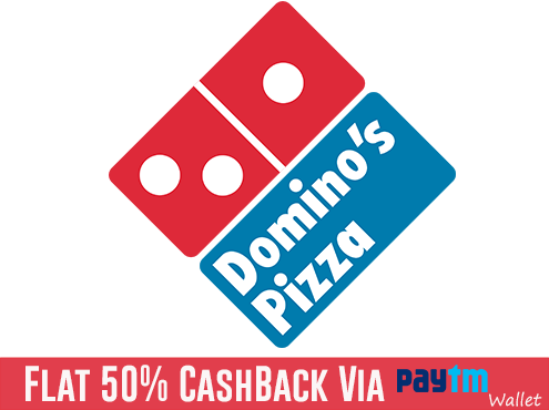 Flat 50% CashBack On Every 10th Transaction on Dominos Via Paytm Wallet