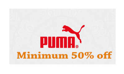Flat 50% Off On Puma Footwear For Men's