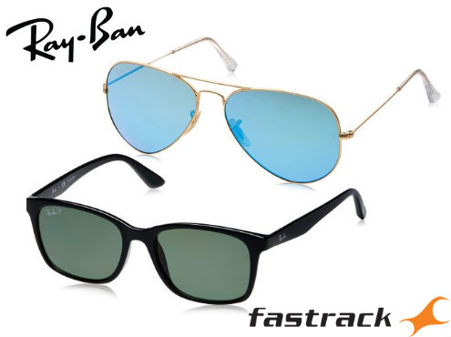 Flat 50% Off on Ray-Ban & Fastrack Sunglasses