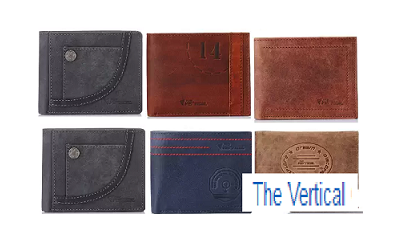 Flat 50% off on The Vertical Mens Wallet
