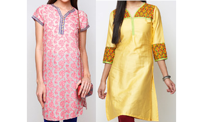 Flat 65% off on Women Kurtis