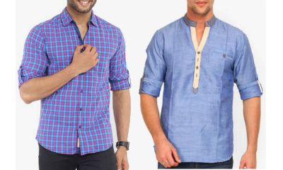 Flat 70% Off on Men Shirts / Kurta / Trousers