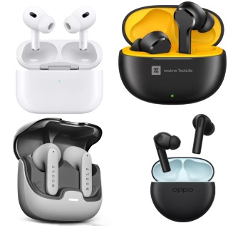 Top Brand Earbuds Upto 80% Off | Apple, boAt, Noise, Boult & more