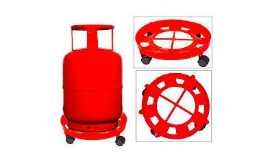 Gas Cylinder Stand With Wheels