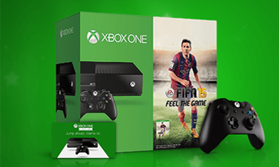 GC Rs.5000 + Controller Free With XboxOne FIFA 15 Bundle