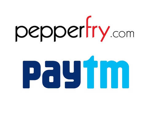 Get 5% cashback upto Rs 500 on Pepperfry via Paytm